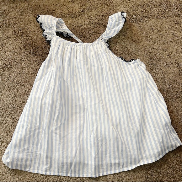 Crewcuts | large | girls ruffle trim apron top - Picture 3 of 8